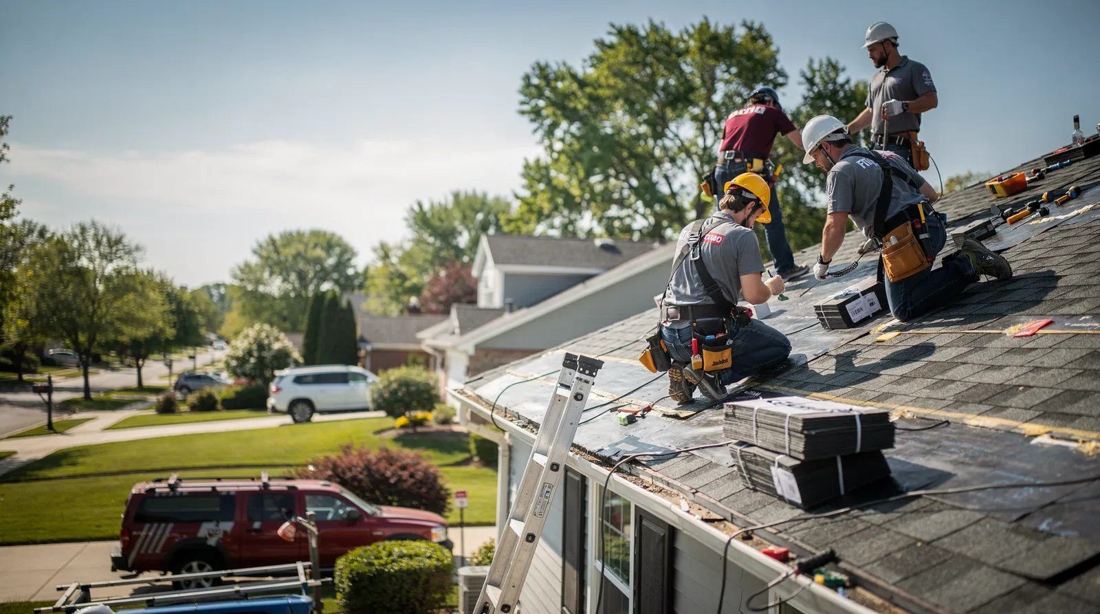 Roof Repair in Bellflower, IL around you